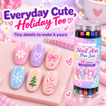 thumbnail image 5 of 24 Colors Tip Nail Art Pens Set, 12 PCS DIY Nail Painting Drawing Markers 2ml, Dual-End Nail Art Pen for Home Salon Manicure, Nail Design DIY Tool, 5 of 7
