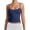 1042#Blue, variant on Spaghetti Strap Camisole Tank Tops for Women, Basic Slim-Fit Cami Undershirts Beige S