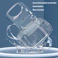 thumbnail image 4 of Hamster Bath Box Transparent Large Space Leakage Proof Cartoon Shape Hamster Sand Bathroom for Small Pet Gerbils,3 Sizes[S], 4 of 8