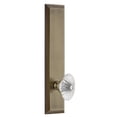 thumbnail image 7 of Grandeur 814002 Fifth Avenue Solid Brass Rose Tall Plate Passage Door Knob Set - Nickel, 7 of 7