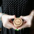 thumbnail image 3 of Rustic Wedding Wood Ring Holder Wedding Ring Bearer Box Engagement Engraving Wooden Rings Box, 3 of 8