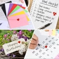 thumbnail image 4 of Uxcell 1800 Pcs Heart Reward Stickers, 30 Sheet Foil Sparkling Self Adhesive Colorful Sticker, Multicolored, 4 of 7