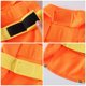 thumbnail image 3 of IDEANATEGRATE Orange Wear Resistant Puppy Costume Engineer Appearance Festival Dog Clothes for Parties, 3 of 7