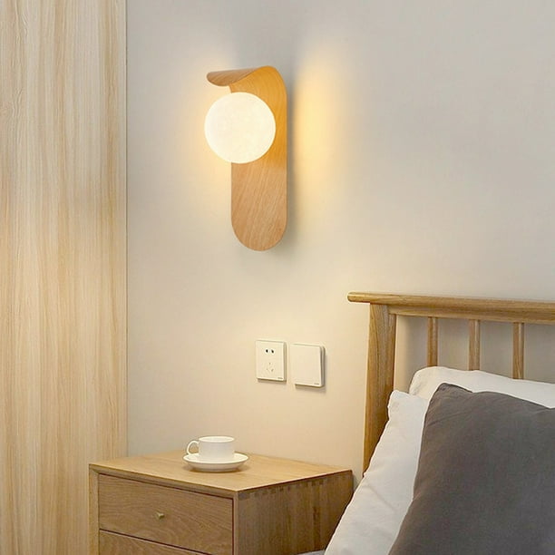 Muebles de oficina para el hogar, lámpara de pared para balcón, lámpara de pared para interiores, fondo, pasillo, hogar, mesita de noche, dormitorio, lámpara de noche de madera