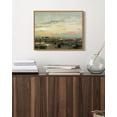 thumbnail image 5 of Drsoum Vintage Sunset Meadow Wall Art 11x14in Natural Framed Rustic Retro Countryside Landscape Prints Farmhouse Classic Decorations for Living Room Bedroom, 5 of 6