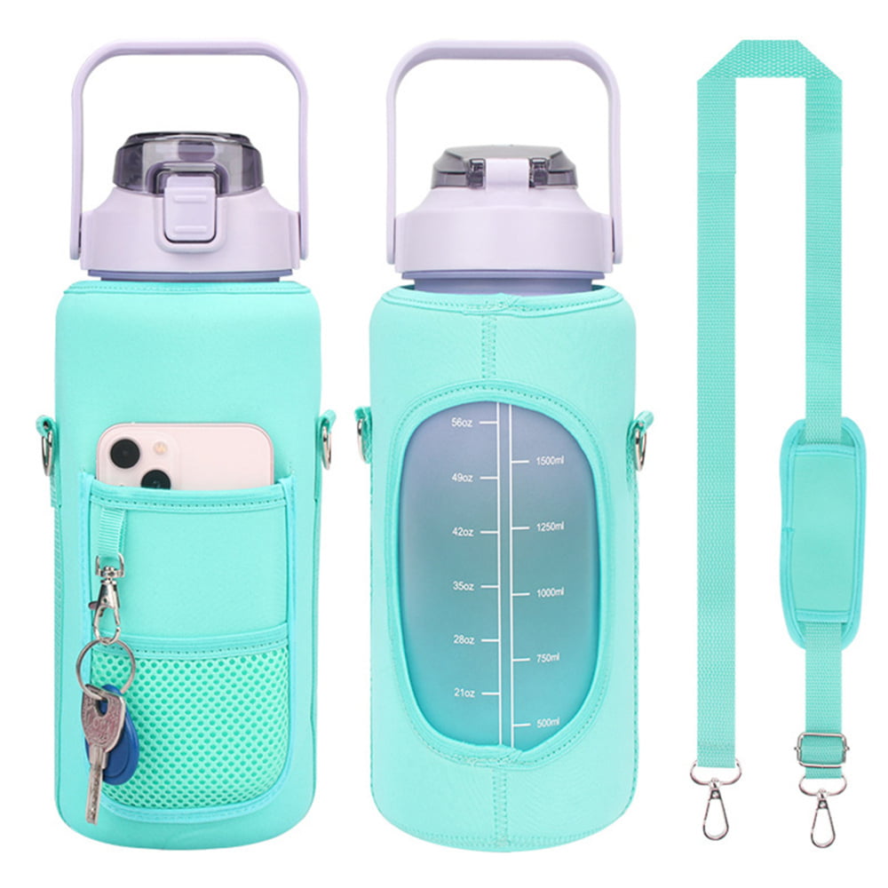 2L Water Bottle Covers Cellphone Holder Large Capacity Water Bottles Holder  Bag Thermos Sleeve | Hunter + Hudson