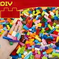 thumbnail image 3 of 1000 DIY creative building blocks bulk set Urban Classic building blocks Assembled birthday gift children's educational toys, 3 of 9