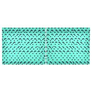 Linen Kitchen Curtains Dotted Waves Tier Curtains Tier Kitchen Living Room Bedroom Balcony 2 Panels 27x24 Inch