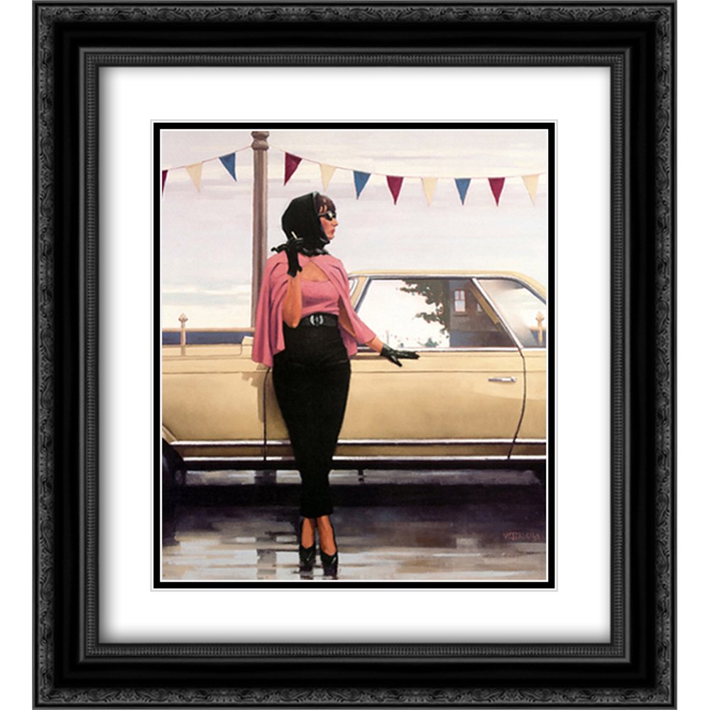 Suddenly One Summer 2x Matted 20x24 Black Ornate Framed