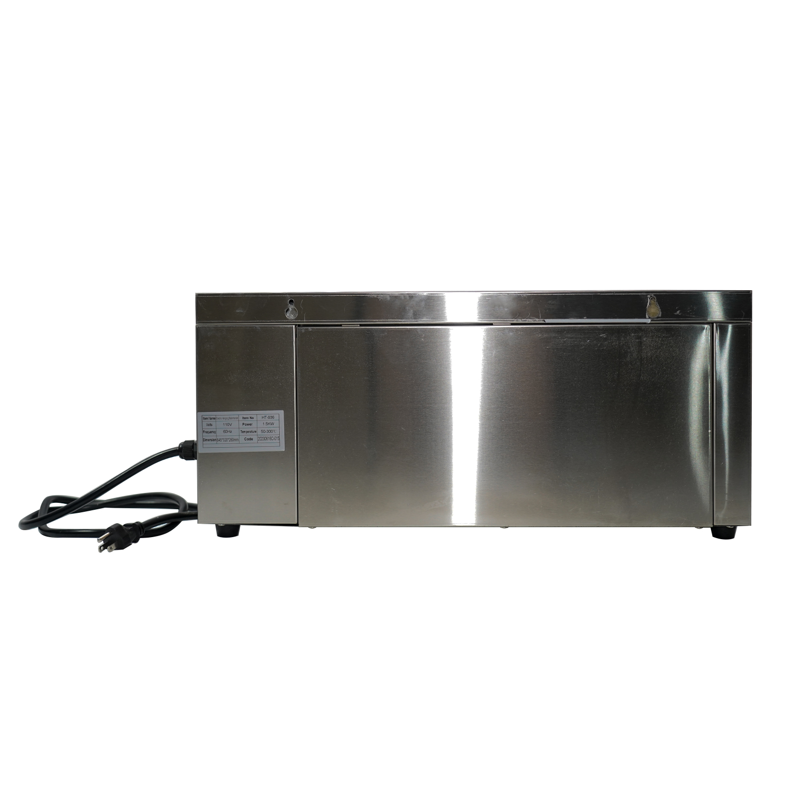 110V Commercial Cheese Melter Stainless Steel Toaster Oven 4 Levels Adjustable