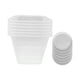 thumbnail image 4 of 6 piezas de macetas, vasos, contenedores reutilizables para cultivo y trasplante en patios e interiores. 14 cm, 4 of 9