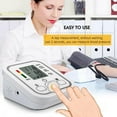 thumbnail image 5 of Arm Type Electronic Blood Pressure Monitor,Rechargable Blood Pressure Machine with Voice Broadcast for Adult Arm Digital BP Tool White angel wish, 5 of 8