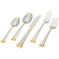 thumbnail image 2 of Lenox Eternal Gold Flatware 5-Piece Place Setting, Service for 1, Stainless - 9828092, 2 of 9