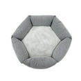 thumbnail image 2 of Pet Spaces Lit Douillet pour Chien - Lit pour Chat, 19.5 Pouces, Gris, 2 of 3