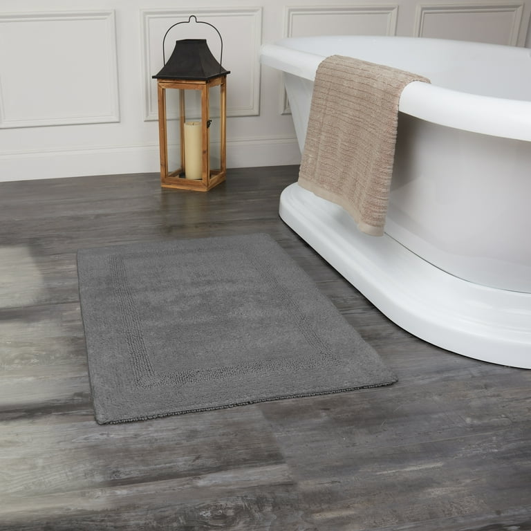 Fluffy Grids Bathmat Soft Bathroom Rug – Trevor & Kalie LLC