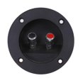 thumbnail image 1 of Tablero de taza de terminal de caja de cableado de altavoz tipo poste de enlace doble de forma cuadrada, 1 of 6