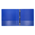 thumbnail image 2 of Pen+Gear Durable View 3-Ring Binder with 1” Slanted D-Rings, Blue, 2 of 5