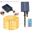 thumbnail image 3 of Lámpara de tubo solar LED, cadena de luces de cobre con tubo de cuero, lámpara impermeable para exteriores con atmósfera, lámpara decorativa, cadena de luces para patio, 3 of 4