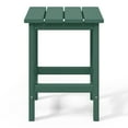 thumbnail image 3 of WestinTrends Patio Extérieur Table d'Appoint Adirondack, Vert Foncé, 3 of 13