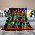 thumbnail image 2 of Creowell Neon Lights Ideal Comfy Throw Blanket Lightweight for All Seasons Exquisite Gifts 50x60in, 2 of 6