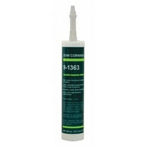 Dowsil Silicone Sealant, 300 ml, Cartridge, Black, Silicone Base, 9-1363 4001703