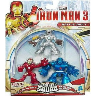 Marvel Stunt Squad Villain Knockdown, Black Panther et Iron Man contre  Ultron, coffret de figurines de 3,5 cm, jouet pour enfants, dès 4 ans -  Marvel