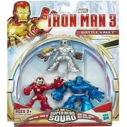 Iron Man 3 Superhero Squad Battle Vault Action Figure 3-Pack