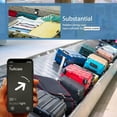 thumbnail image 4 of Kids AirTag Holder, 4 Pack Silicone Case with Hidden Pin, GPS Tracker Protective Cover for Clothing Backpack Luggage (Black, Black, White, White), 4 of 5