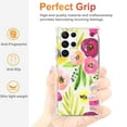 thumbnail image 2 of Summer Flower Case for Samsung Galaxy S22 Ultra,Aesthetic Colourful Floral Plant Case for Men Women,Unique Soft TPU Bumper Case Cover, 2 of 5