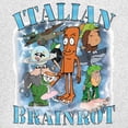thumbnail image 3 of Italian Brainrot Meme T-shirt Funny Gen Z Alpha Internet Meme Vibe Men's Tee, 3 of 7
