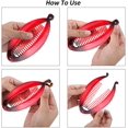 thumbnail image 2 of RV 21 Piezas Pinzas de Plátano Pinzas para el Cabello Peines de Peces Clip de Cola de Plátano Soporte de Cola de Caballo Peine de Color Ancho de Plátano para Accesorios para el Cabello Femenino Rojo Verde, 2 of 5
