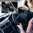 thumbnail image 5 of GZHJMY Fox Car Coasters 2 Pieces, Absorbent Ceramic Cork Base Car Coasters, Drink Cup Holder Coasters, with Finger Notches, Easy to Remove and Clean, 5 of 6