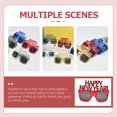 thumbnail image 6 of Huaq 2023 New Year Glasses HAPPY NEW YEAR Funny Glasses New Year's Eve Party Glasses (Red) 1pc, 6 of 6