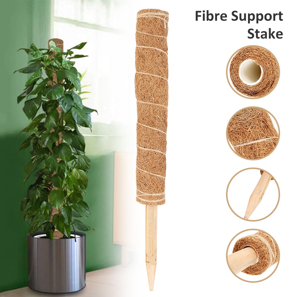 Plant Support Moss Pole Coir Moss Stick Totem Pole Plant Climbing Indoor Plants 
