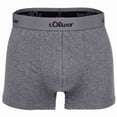 thumbnail image 4 of s.Oliver Calzoncillos para hombre, paquete de 3 - Boxer Briefs, Algodón Stretch Gris/Negro/Blanco M, 4 of 7