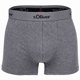 thumbnail image 4 of s.Oliver Calzoncillos para hombre, paquete de 3 - Boxer Briefs, Algodón Stretch Gris/Negro/Blanco L, 4 of 7