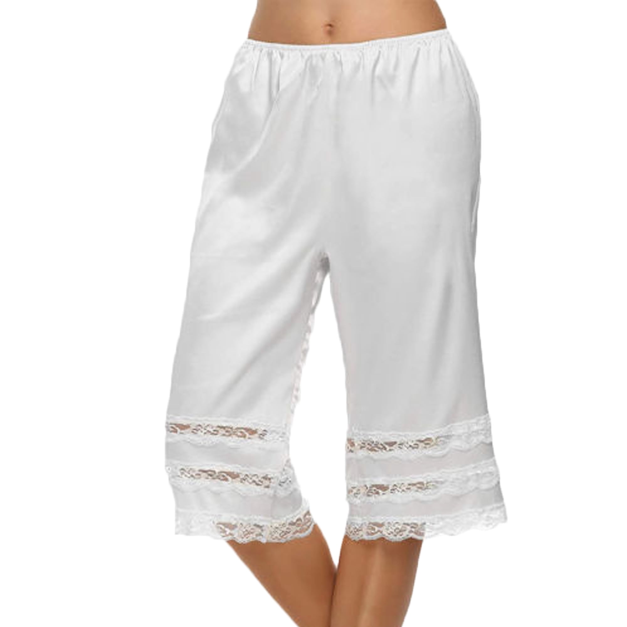 Merqwadd Women Slip Liner Pajamas Sleepwear Night Bottoms Elastic