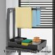 thumbnail image 4 of Fasiaou Kitchen Sink Rack Tray Organizer Stand for Sponge, Dish Cloth, Rag, Brush, Scrubber Storage and Organization (Black), 4 of 6