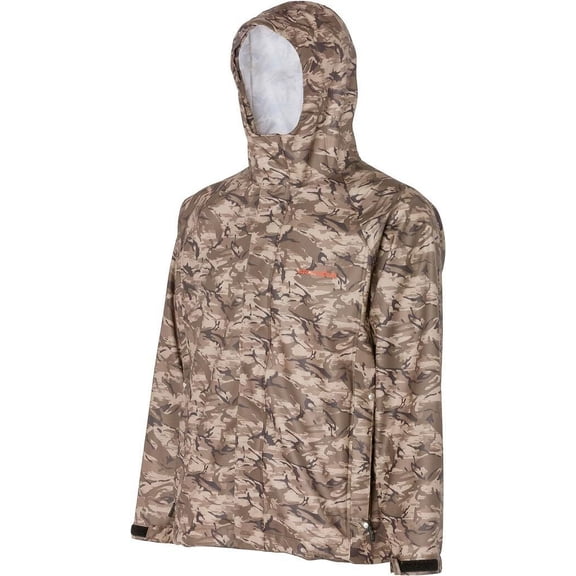Grundens Men’s Neptune Commercial 10079-204 Camo Stone Fishing Jacket Brand New