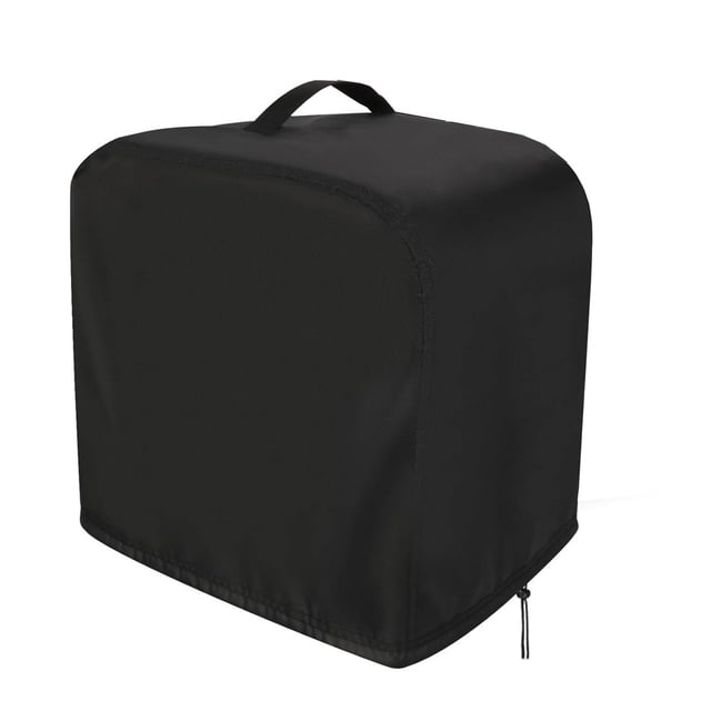 Ice Maker Countertop, Waterproof Cover for Portable Countertop Ice Maker Machine with Drawstring, Black (210D:33*43*38cm)