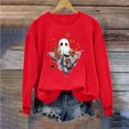 thumbnail image 2 of Sweatshirts for Women Halloween Printed Long Sleeve Hoodie Top, 2 of 5