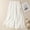 White, variant on Linen Pants Women Summer Solid Color Elastic Waist Breathable Thin Split Hem Loose Wide Leg Pants Flowy Pants