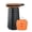 Orange-1 Pack, variant on Upgraded Collapsible Stool  Square Portable Lightweight Yet More Sturdy With Load Capacity 400lbs For Camping Fishing Hiking Bbq (square Orange)