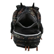 Eastsport Bungee Expandable Backpack, Camo Edge