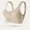 28-Beige, variant on YWDJ Bras for Women Push up Back Closures Lounge Bras No Wire Comfortable Bras Adjustable Straps Full Coverage Wrap Bras Padded Plus Size Comfort Bras Solid Sleep Bras Pink M