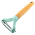 thumbnail image 4 of Beille Kitchen Gadget Pastel Y Peeler Wooden Handle Cooking Tool Home Goods, 4 of 6