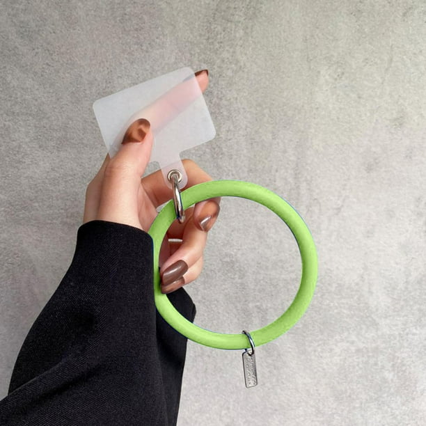 Colgante anillo teléfono silicona cadena anti-perdida cordón pulsera correa llaveros Ndcxsfigh Para estrenar