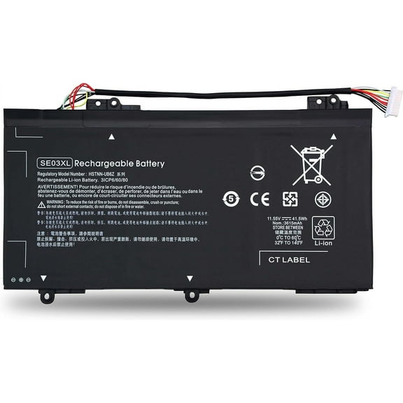 SE03XL Battery for HP Pavilion 14-AL061NR 14-AL001LA 14-AL062NR 14-AL015NA 14-AL009LA 14-AV003LA AV005LA SE03041XL HSTNN-LB7G UB6Z 849568-421 541 849908-850 849988-850
