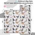 thumbnail image 5 of Realistic Cat Breed White Pattern Teens Toddler Nap Mat with Pillow, Sleeping Mat Bag for Preschool Daycare 59"x22", 5 of 6