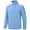 Airy Blue, variant on BASSDASH Men's Quarter Zip Jacket Mid Weight Polar Fleece Pullover Outdoor Warm Breathable Long Sleeve Sweatshirt